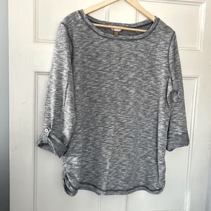 White Stag cotton/polyester ladies pullover. Blue gray mix colour size XL.